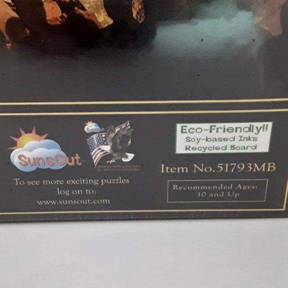 New SunsOut The Constitution Evie Cook 1500 Piece Jigsaw Puzzle‎ 24" × 33" - Picture 4 of 10